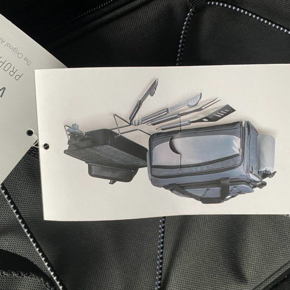 Picnic Time Vulcan Portable Propane Grill & Cooler Tote - Picture 4 of 5